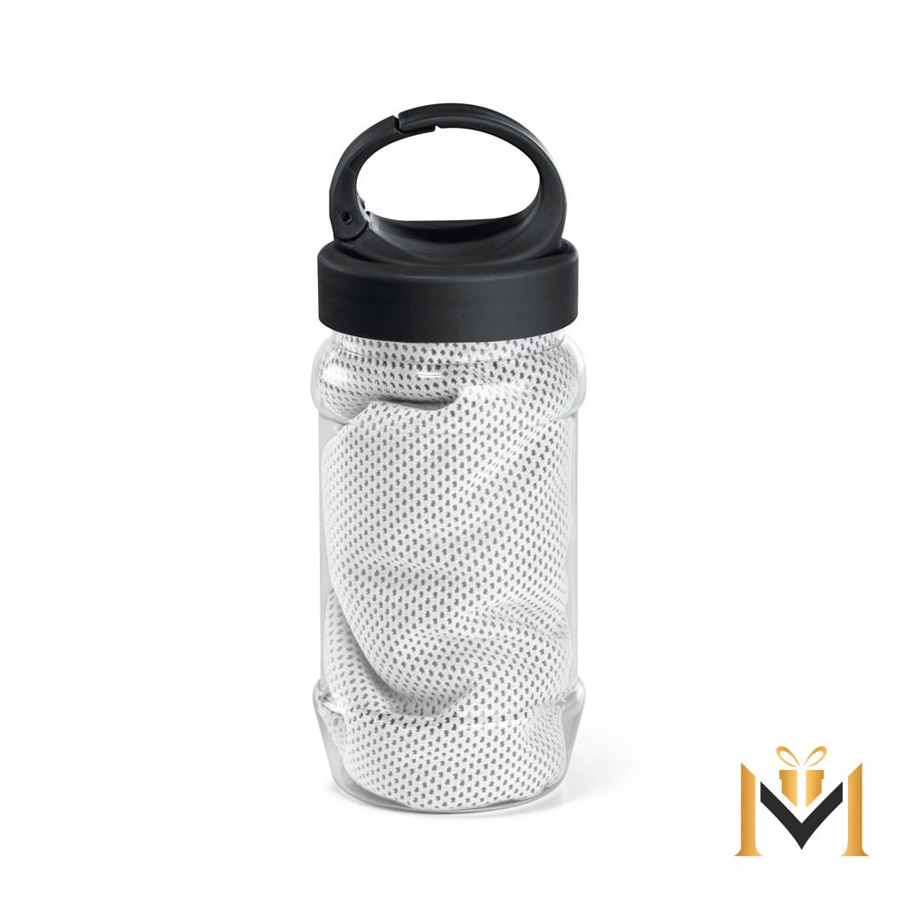Kit Deportivo Refrescante: Botella + Toalla